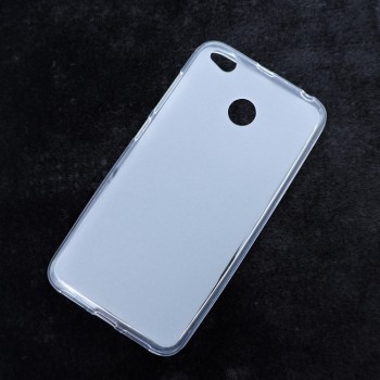 Силиконовый матовый полупрозрачный чехол для Xiaomi RedMi 4X Белый