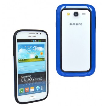 Силиконовый бампер для Samsung Galaxy Grand Duos (i9082) Синий