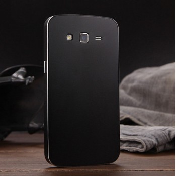 Металлический сверхлегкий чехол для Samsung Galaxy Grand 2 Duos Черный