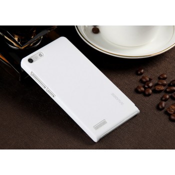Пластиковый чехол серия Metallic для Huawei Ascend G6 Белый