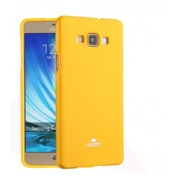 Силиконовый непрозрачный чехол для Samsung Galaxy J3 (2016) Желтый