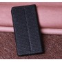 Кожаный чехол горизонтальная книжка подставка (премиум нат. кожа) для OPPO Find X, цвет Черный