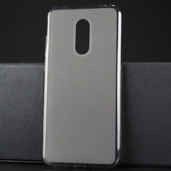 Силиконовый матовый полупрозрачный чехол для Xiaomi RedMi 5 Plus Черный