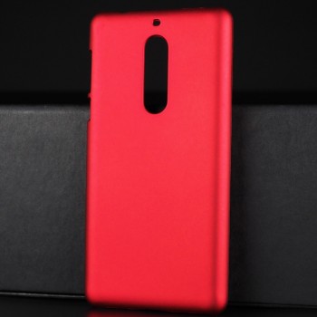 Пластиковый непрозрачный матовый чехол для Nokia 5
