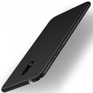 Пластиковый непрозрачный матовый чехол с улучшенной защитой элементов корпуса для Nokia 5 Черный