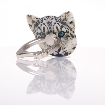 Фигурное клеевое кольцо-подставка с принтом дизайн Котики
