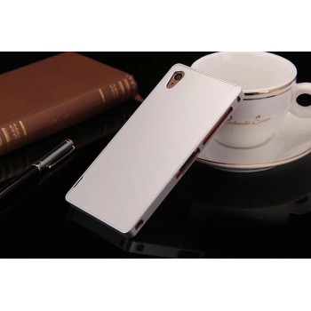 Металлический чехол для Sony Xperia Z3 (Dual) Белый