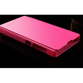 Чехол-флип для Nokia X / X+ Розовый