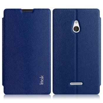 Чехол флип-подставка серии IMAK для Nokia XL Синий