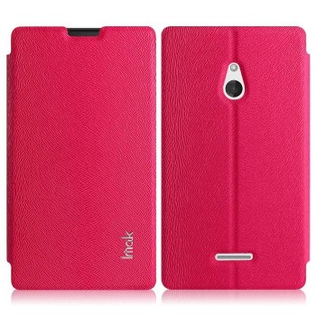 Чехол флип-подставка серии IMAK для Nokia XL Пурпурный