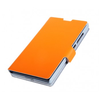 Чехол-флип с магнитной застежкой для Nokia XL Оранжевый