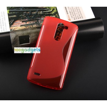 Силиконовый S чехол для LG G3 Stylus Красный