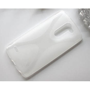 Силиконовый X чехол для LG G3 Stylus Белый