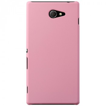 Пластиковый чехол для Sony Xperia M2 dual Розовый