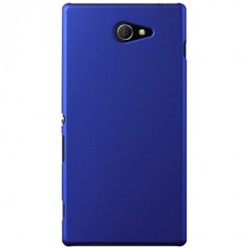 Пластиковый чехол для Sony Xperia M2 dual Синий