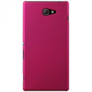 Пластиковый чехол для Sony Xperia M2 dual Пурпурный