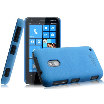 Пластиковый матовый чехол с повышенной шероховатостью для Nokia Lumia 620