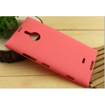 Пластиковый матовый чехол для Nokia Lumia 1520 Красный