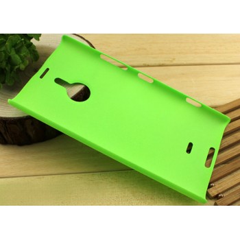 Пластиковый матовый чехол для Nokia Lumia 1520 Зеленый