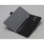 Кожаный чехол портмоне (нат. кожа под крокодила) для HTC One E8, цвет Черный