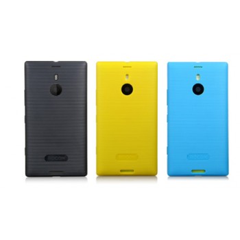 Текстурный нескользящий чехол из жесткого силикона серии Rocon для Nokia Lumia 1520