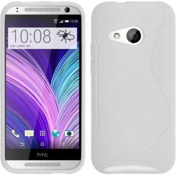 Силиконовый S чехол для HTC One mini 2 Белый