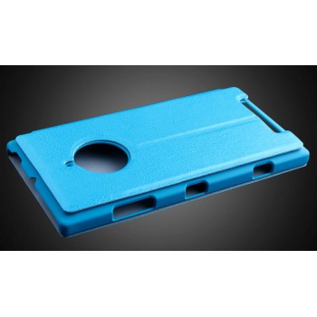 Чехол флип на пластиковой основе серия Colors для Nokia Lumia 830 Голубой