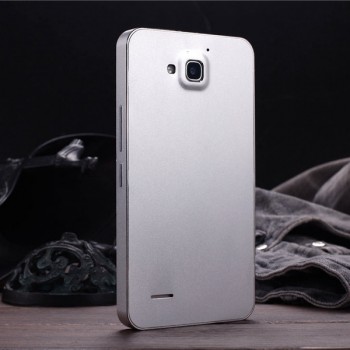 Металлический чехол SlimMetall для Huawei Honor 3x Серый