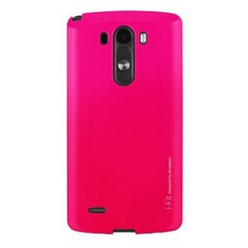 Ультратонкий чехол серии iFit для LG Optimus G3 Пурпурный