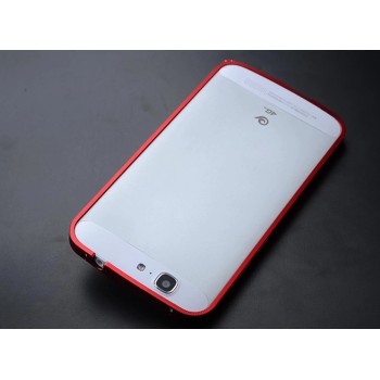 Металлический бампер для Huawei Ascend G7 Красный
