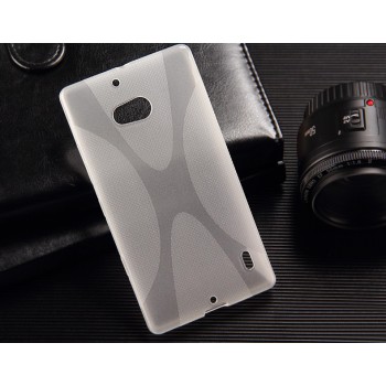 Силиконовый X чехол для Nokia Lumia 930 Белый