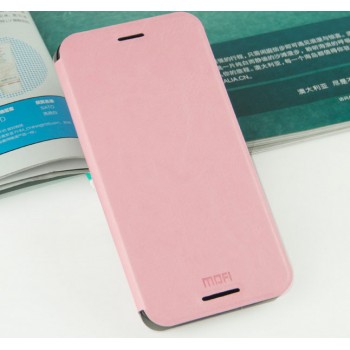 Чехол флип подставка водоотталкивающий для HTC Desire 620 Розовый