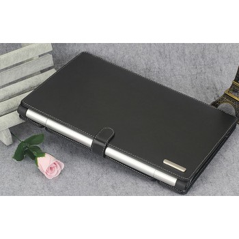 Кожаный чехол подставка с рамочной защитой и магнитной застежкой для Lenovo Yoga Tablet 2 Pro 13 Черный