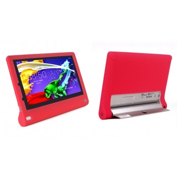 Силиконовый софт-тач премиум чехол для Lenovo Yoga Tablet 2 10 Красный