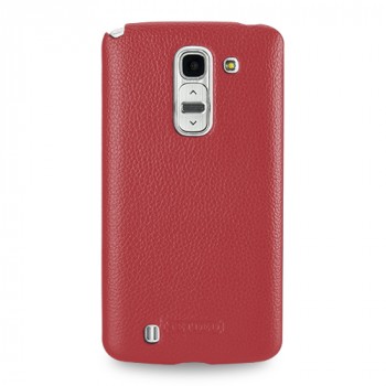 Чехол кожаная накладка BackCover для LG G Pro 2 Красный