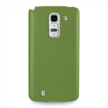 Чехол кожаная накладка BackCover для LG G Pro 2 Зеленый