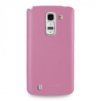 Чехол кожаная накладка BackCover для LG G Pro 2 Розовый