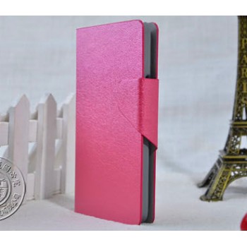 Чехол флип-подставка для LG L80 Розовый