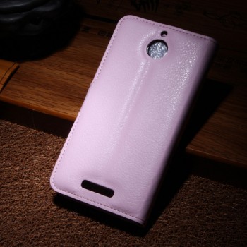Чехол портмоне подставка с защелкой для HTC Desire 510 Розовый