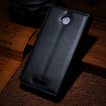 Чехол портмоне подставка с защелкой для HTC Desire 510 Черный