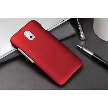 Пластиковый чехол серия Metallic для HTC Desire 210 Красный