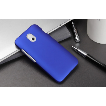 Пластиковый чехол серия Metallic для HTC Desire 210 Синий