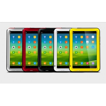 Ультрапрочный антиударный нескользящий пылевлагозащитный чехол алюминий/поликарбонат/силикон/стекло для планшета Xiaomi MiPad