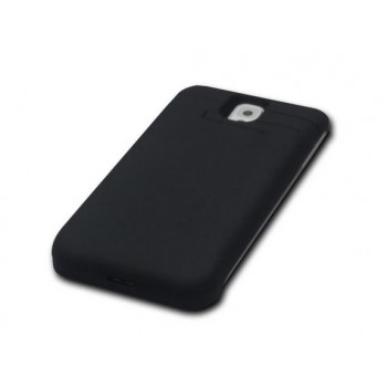 Пластиковый чехол/экстра аккумулятор (4600 мАч) для Samsung Galaxy Note 3 Черный