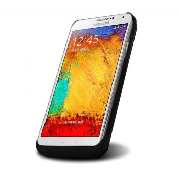 Пластиковый чехол/экстра аккумулятор (4600 мАч) для Samsung Galaxy Note 3