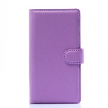 Чехол портмоне подставка с защелкой для LG G Flex 2 Фиолетовый