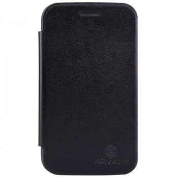 Чехол горизонтальная книжка на пластиковой основе для Blackberry Classic Черный
