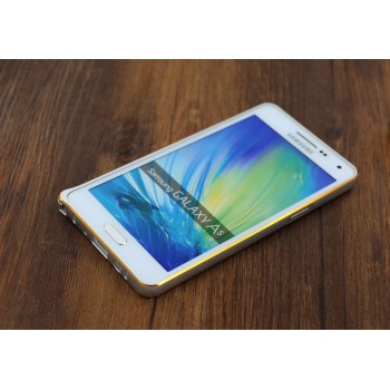 Металлический бампер для Samsung Galaxy A7 Белый