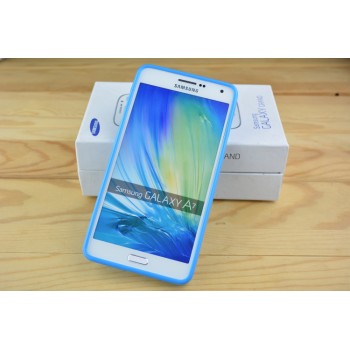 Силиконовый непрозрачный чехол для Samsung Galaxy A7