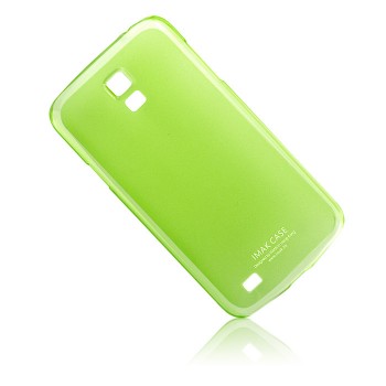 Ультратонкий пластиковый чехол для Samsung Galaxy S4 Active Зеленый